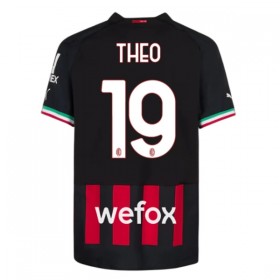 Jalkapallo Pelipaidat/Peliasut AC Milan Theo 19 Kotipelipaita 2022-23